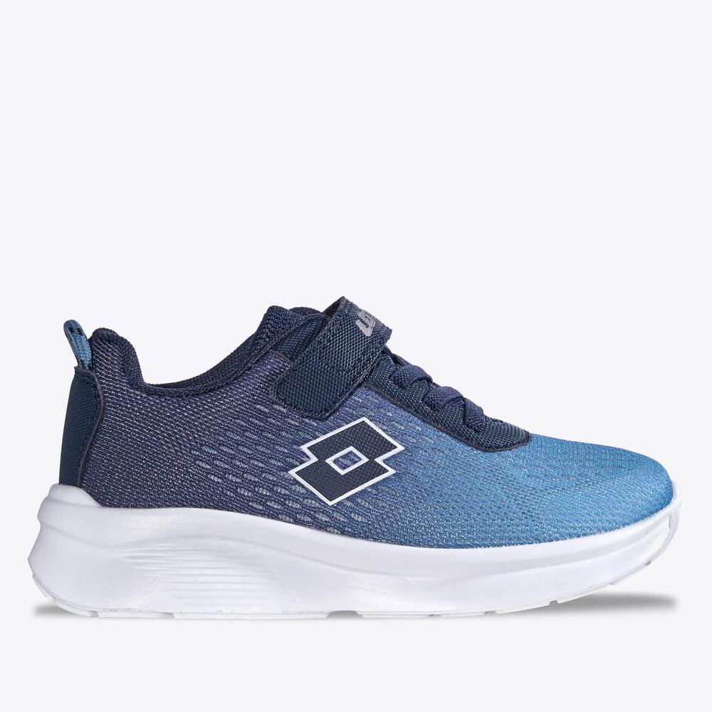 Buty dziecięce Lotto Relazio 2601490K-5955 - niebieskie