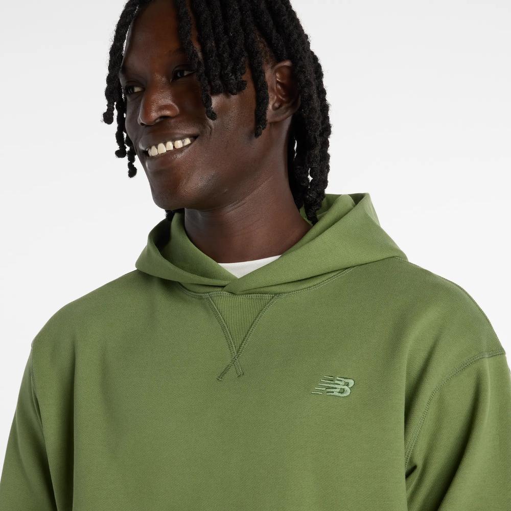Bluza męska New Balance MT41534AAS - zielona