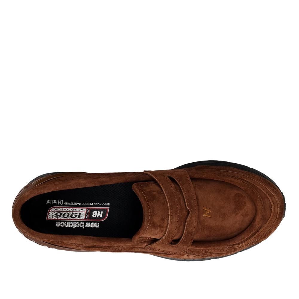 Buty unisex New Balance U1906LNS - brązowe