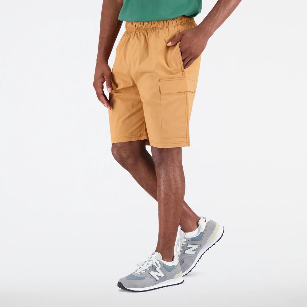 Spodenki New Balance MS31550TOB - pomarańczowe