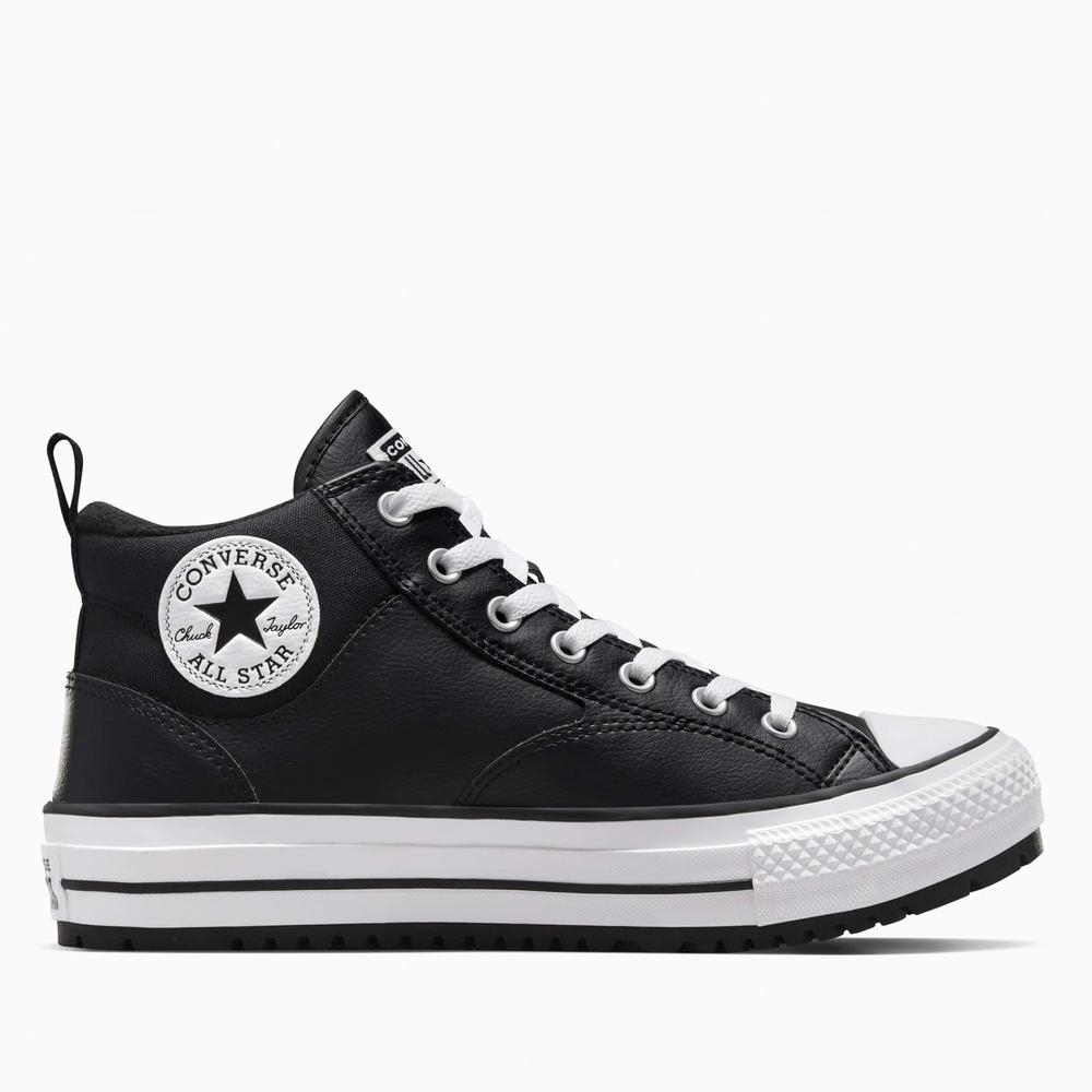 Buty męskie Converse Chuck Taylor All Star Malden Street Water Repellent A04477C - czarne