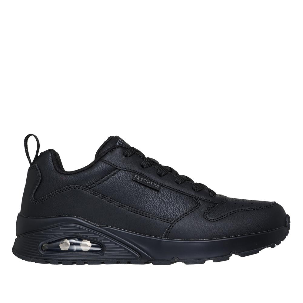Buty męskie Skechers Uno Alder 183012BBK - czarne