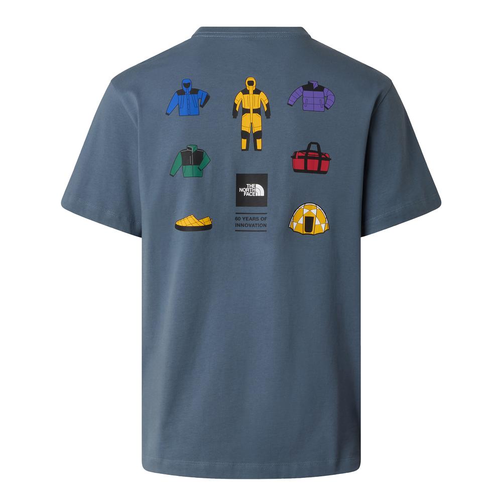Koszulka męska The North Face Icon Celebration 0A8GAS0U31 - niebieska
