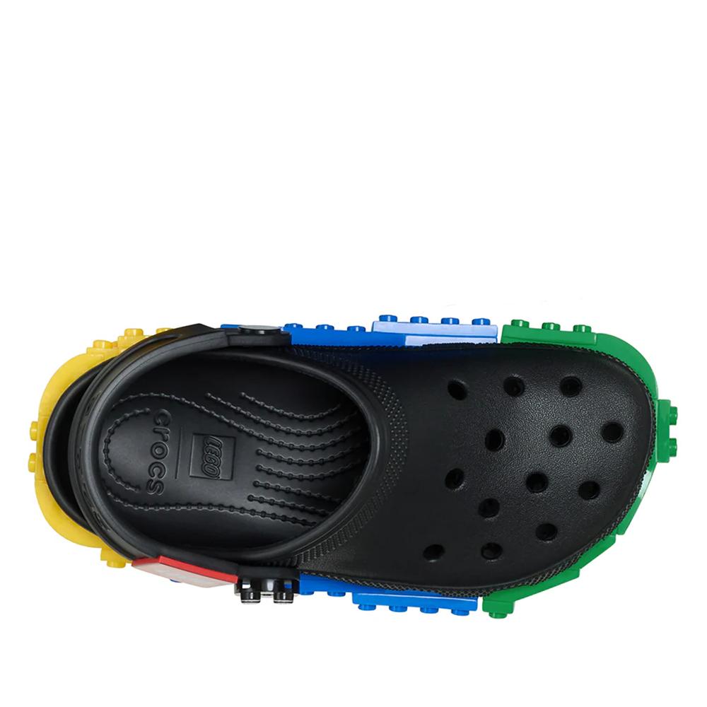 Klapki dziecięce Crocs System Classic Clog 211874-001 - multikolor