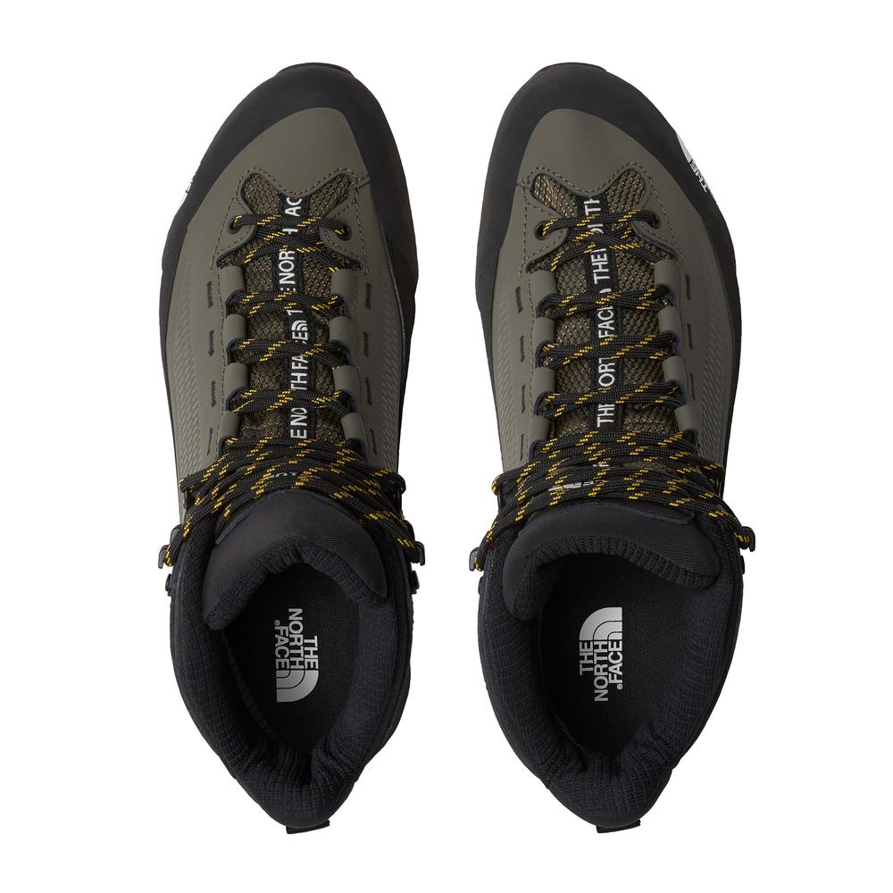 Buty męskie The North Face Verto Gore-Tex Mid 0A83NB3F91 - zielono-czarne