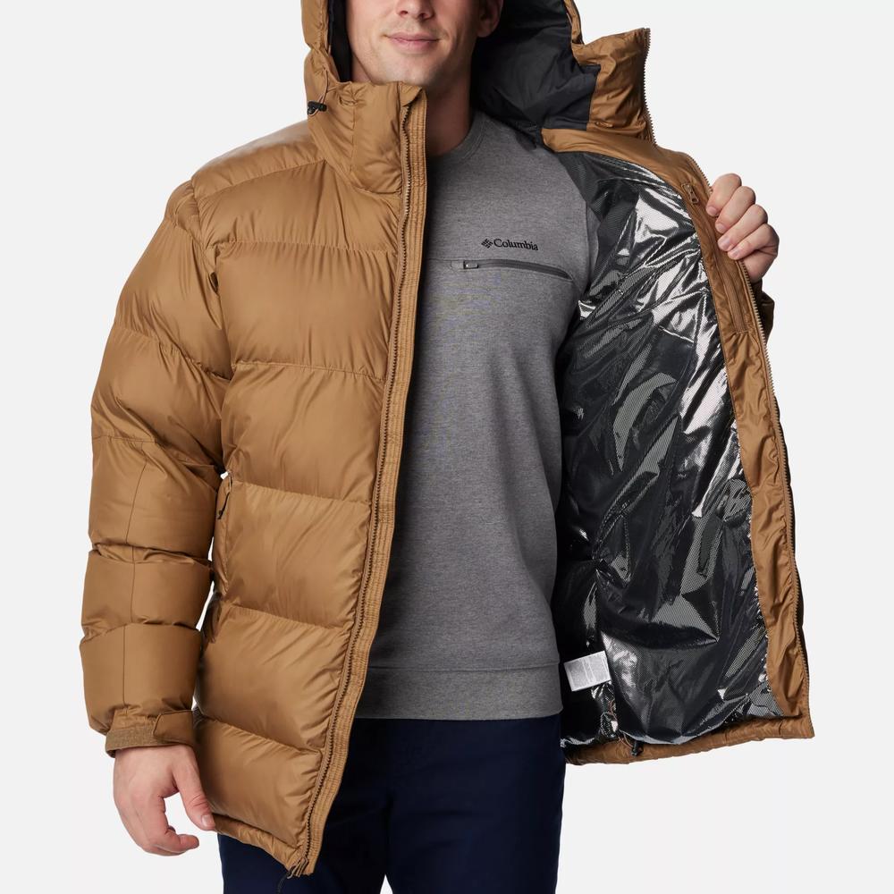 Kurtka Columbia Pike Lake Parka 2050921258 - brązowa