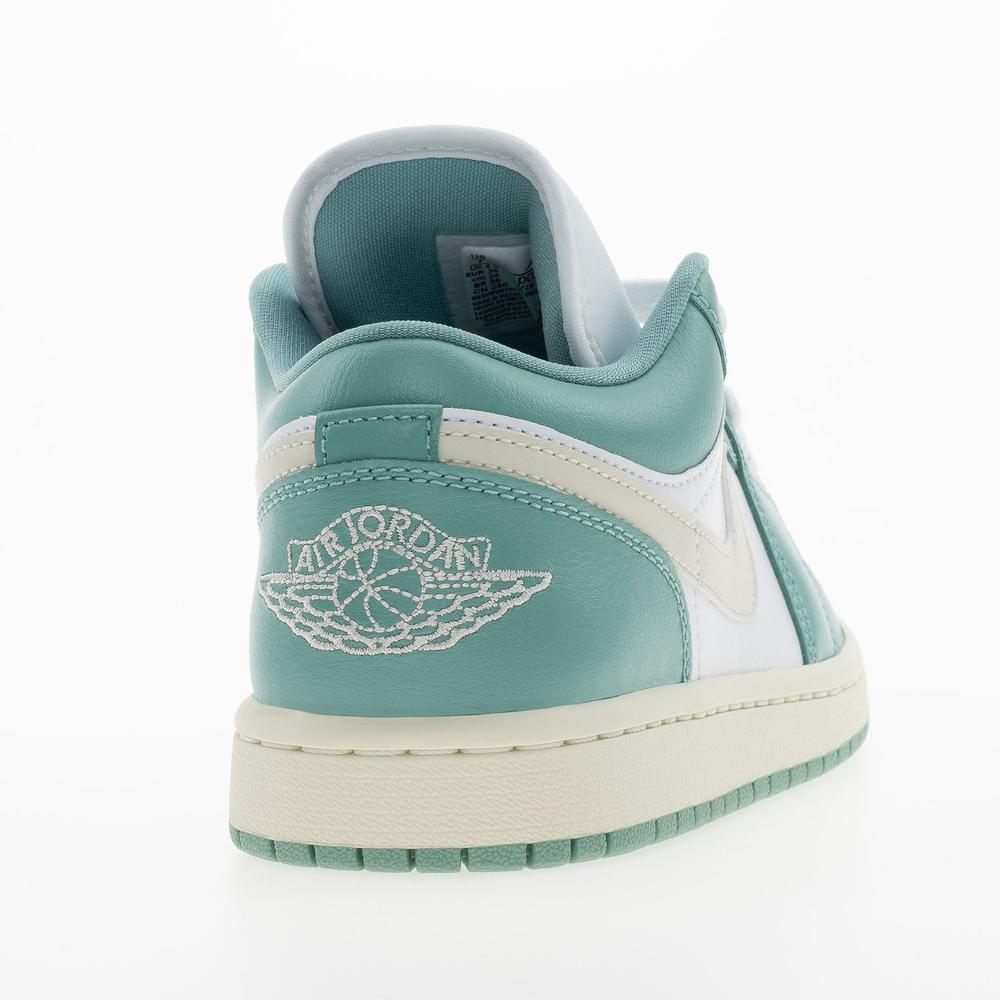 Buty damskie Nike Air Jordan 1 Low DC0774-138 - miętowo-białe