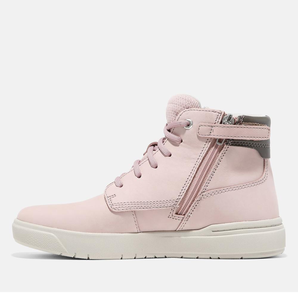 Buty Timberland Seneca Bay Side-Zip 6 Inch 0A5RRGDD91 - różowe