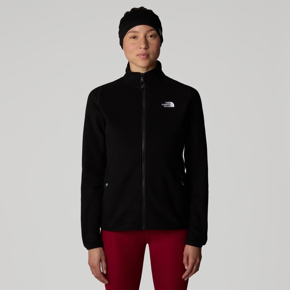 Bluza The North Face 100 Glacier Full-Zip Fleece 0A855O4H01 - czarna
