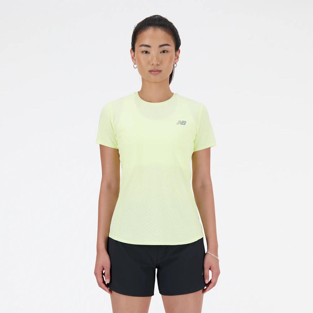 Koszulka New Balance WT41281LLT - zielona