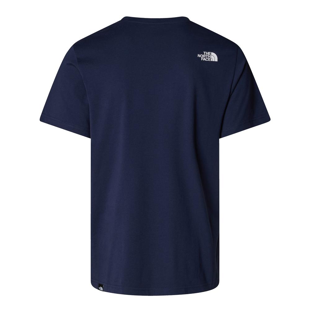 Koszulka męska The North Face Easy 0A8A6C8K21 - granatowa