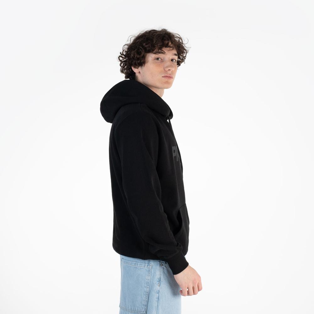 Bluza męska Prosto Klasyk Hoodie Matched KL251MSWE2042 - czarna