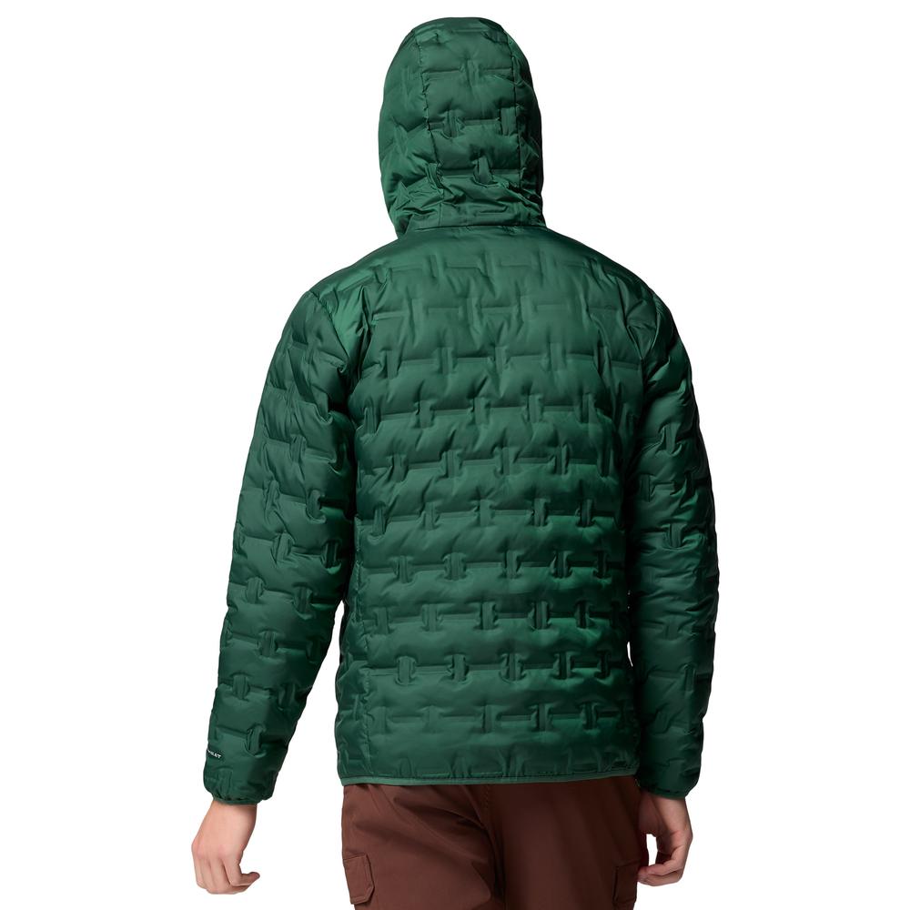 Kurtka męska Columbia Delta Ridge II Down Hooded 2086222375 - zielona