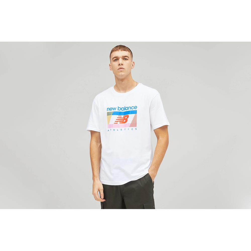 Koszulka New Balance MT21502WT - biała