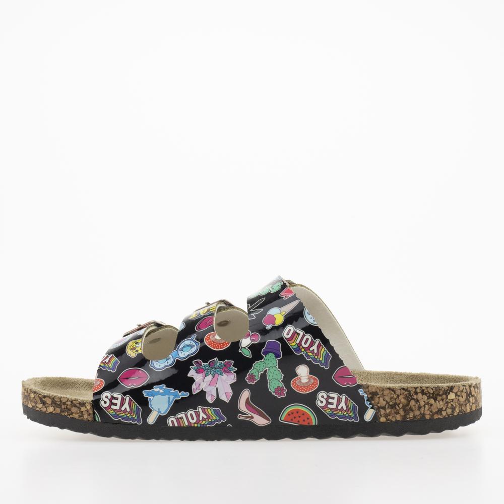 Klapki Lee Cooper LCW-23-35-1910K - czarne