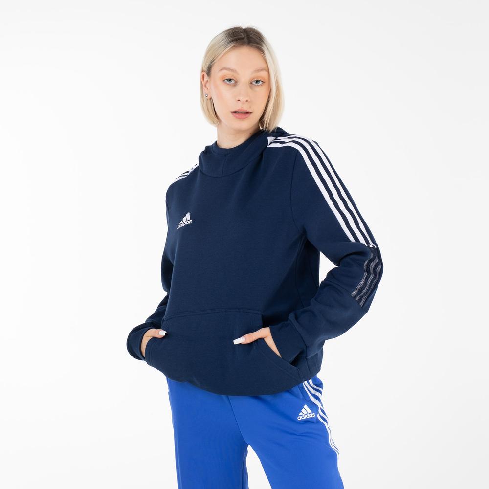 Bluza adidas Tiro 21 Sweat Hoodie GK9680 - granatowa