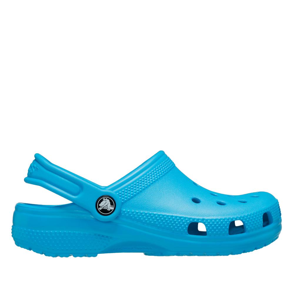 Klapki dziecięce Crocs Classic Clog 206991-4OX - niebieskie