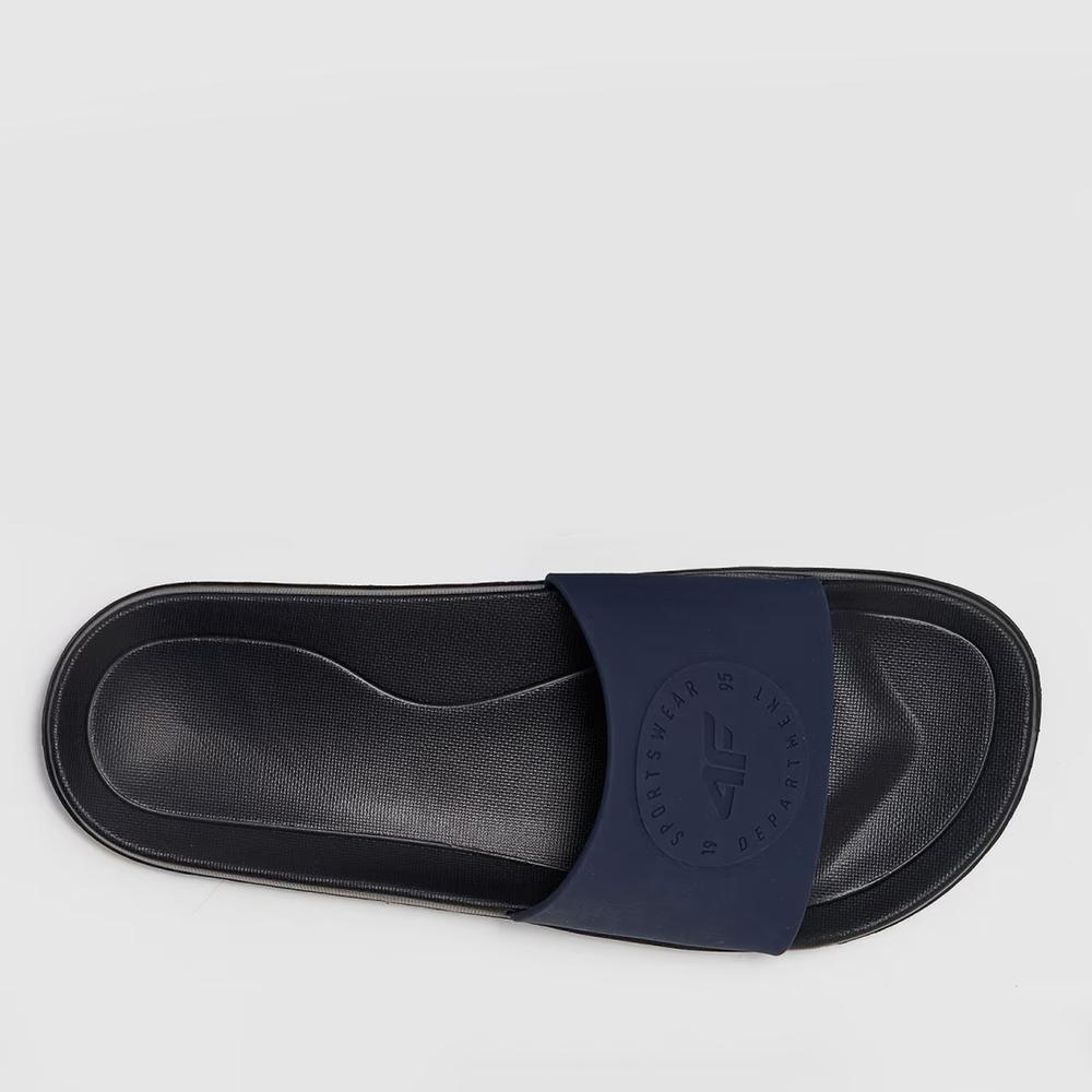 Klapki męskie 4F MM00FFLIM047A31S - granatowe