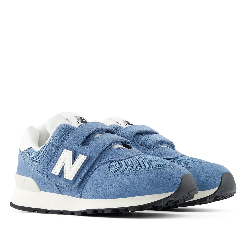 Buty dziecięce New Balance P57466A - niebieskie