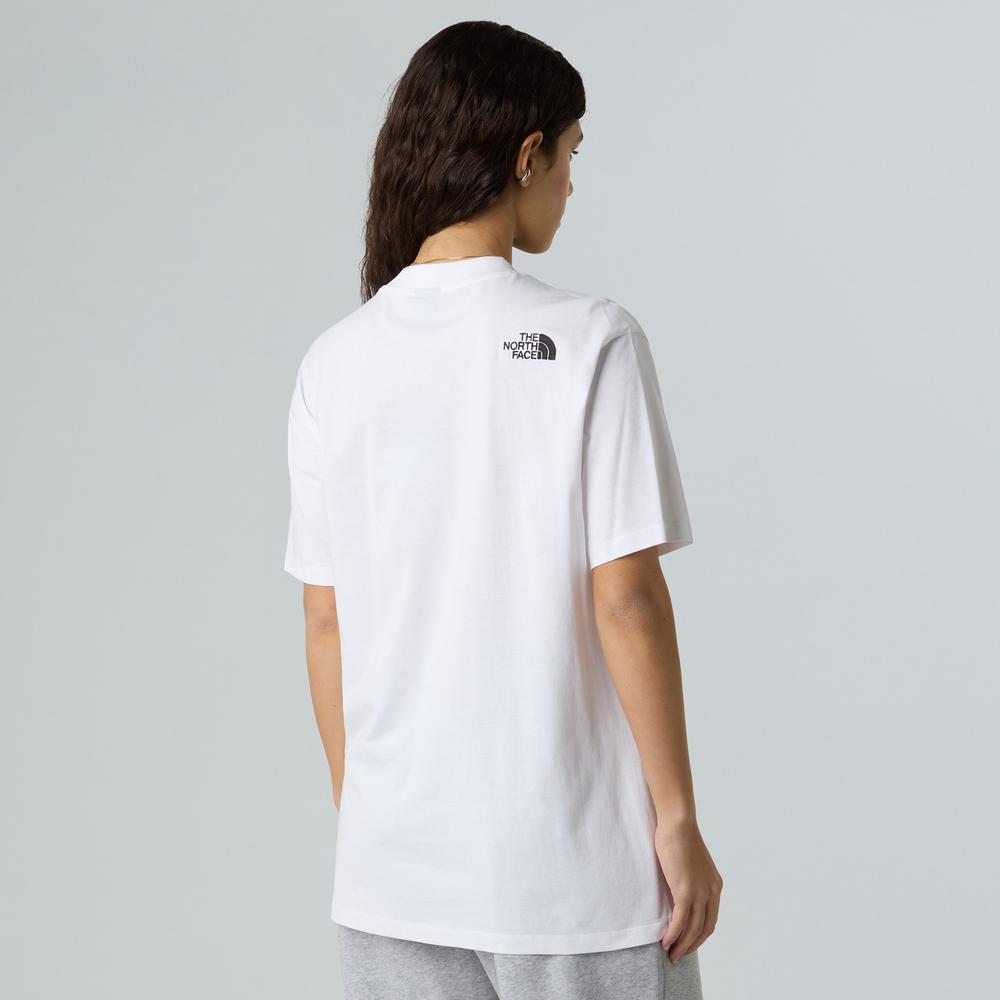 Koszulka damska The North Face Simple Dome 0A87NQFN41 - biała