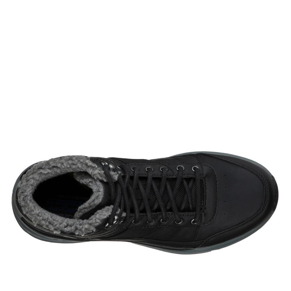 Buty męskie Skechers Benago Voren 66199BLK - czarne