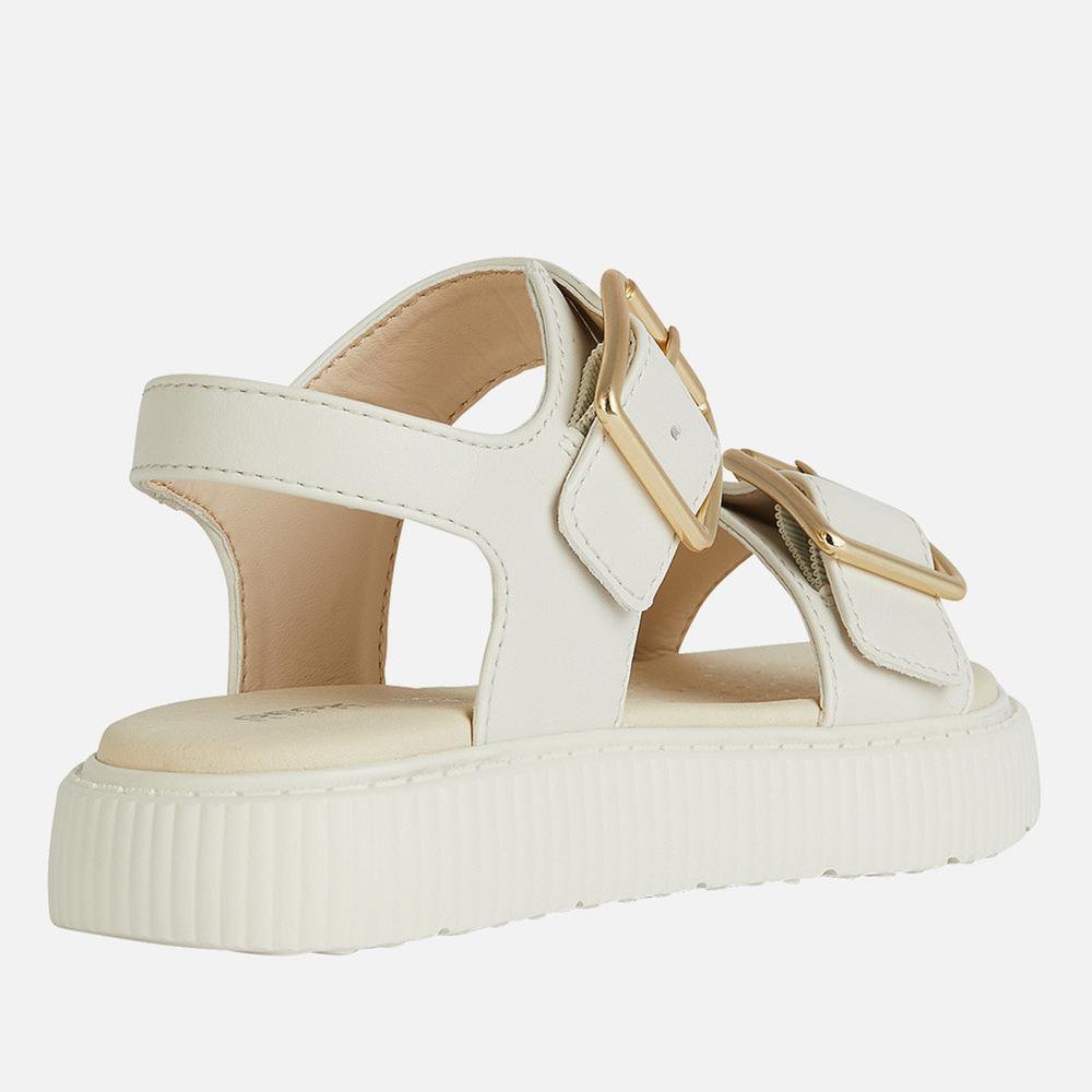 Sandały Geox Kodette Girl J45DBH000BCC1058 - białe