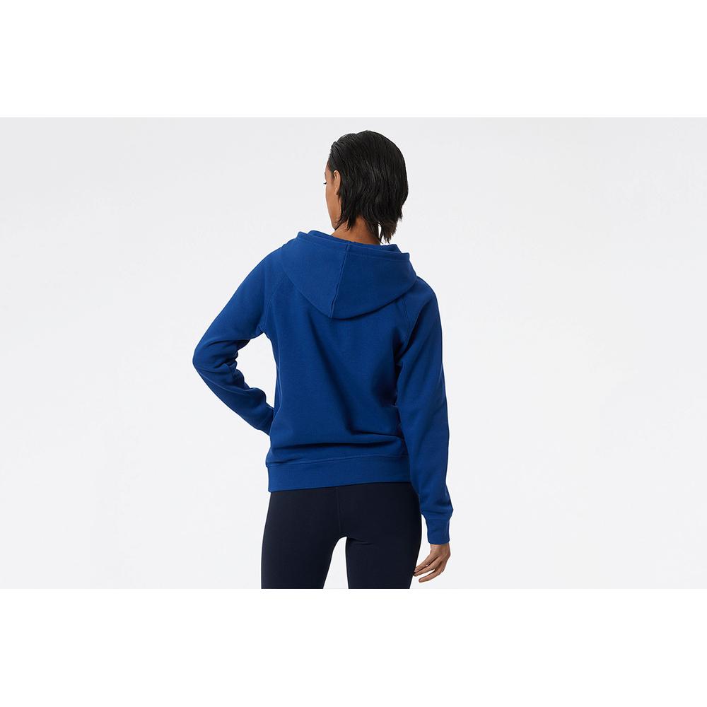 Bluza New Balance WT03810AT - niebieska