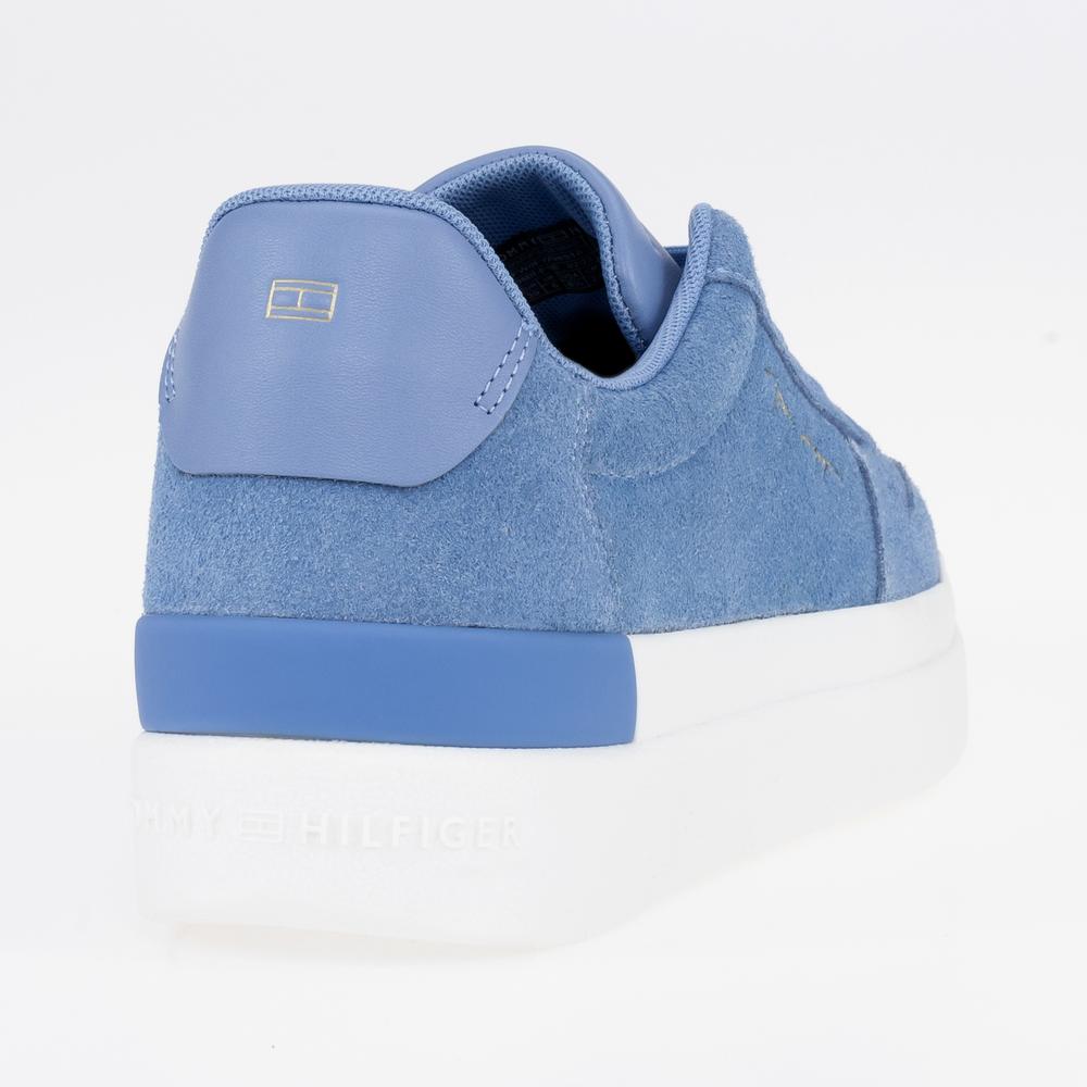 Buty Tommy Hilfiger Signature Suede FW0FW06518-DYB - niebieskie