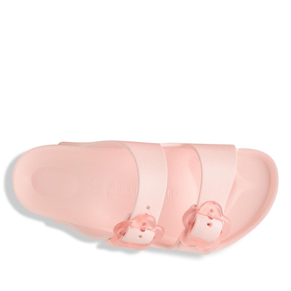 Klapki dziecięce Birkenstock Arizona Flower Eva 1031271 - różowe