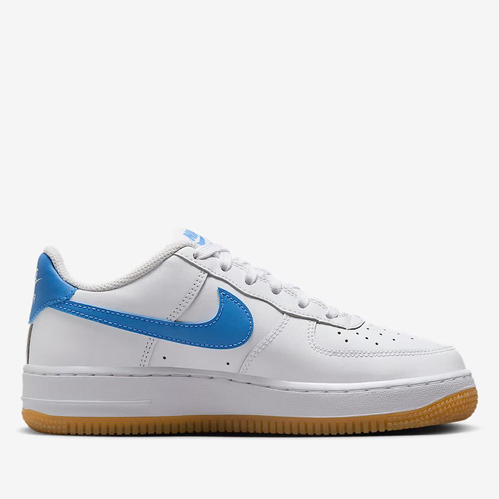 Buty młodzieżowe Nike Air Force 1 FV5948-115 - białe