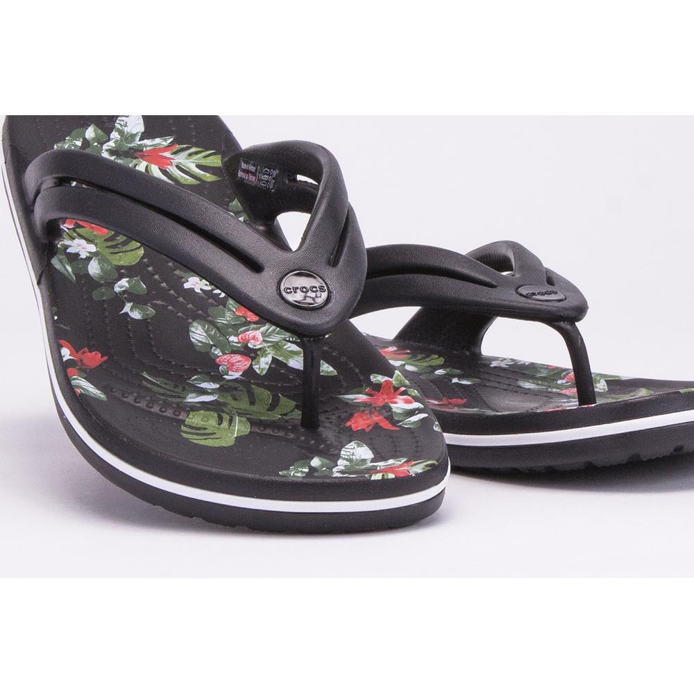 CROCS OBUWIE CROCBAND BOTANICAL PRINT > 206101-OFF