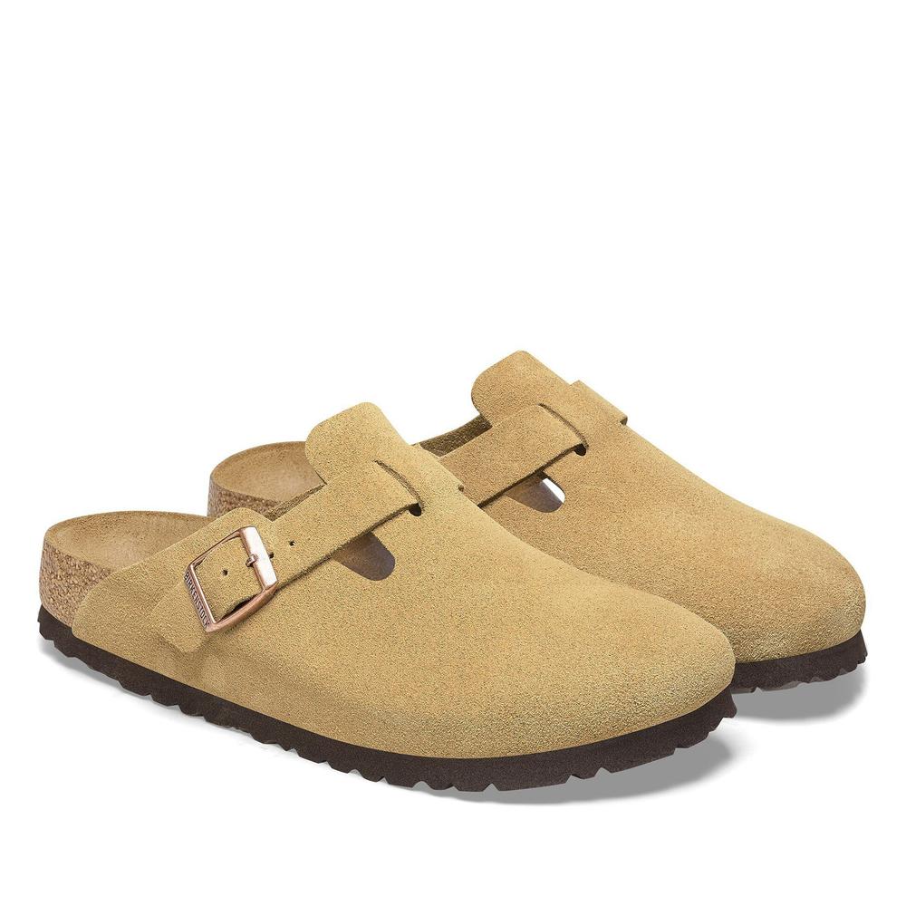 Klapki unisex Birkenstock Boston 1026181 - beżowe