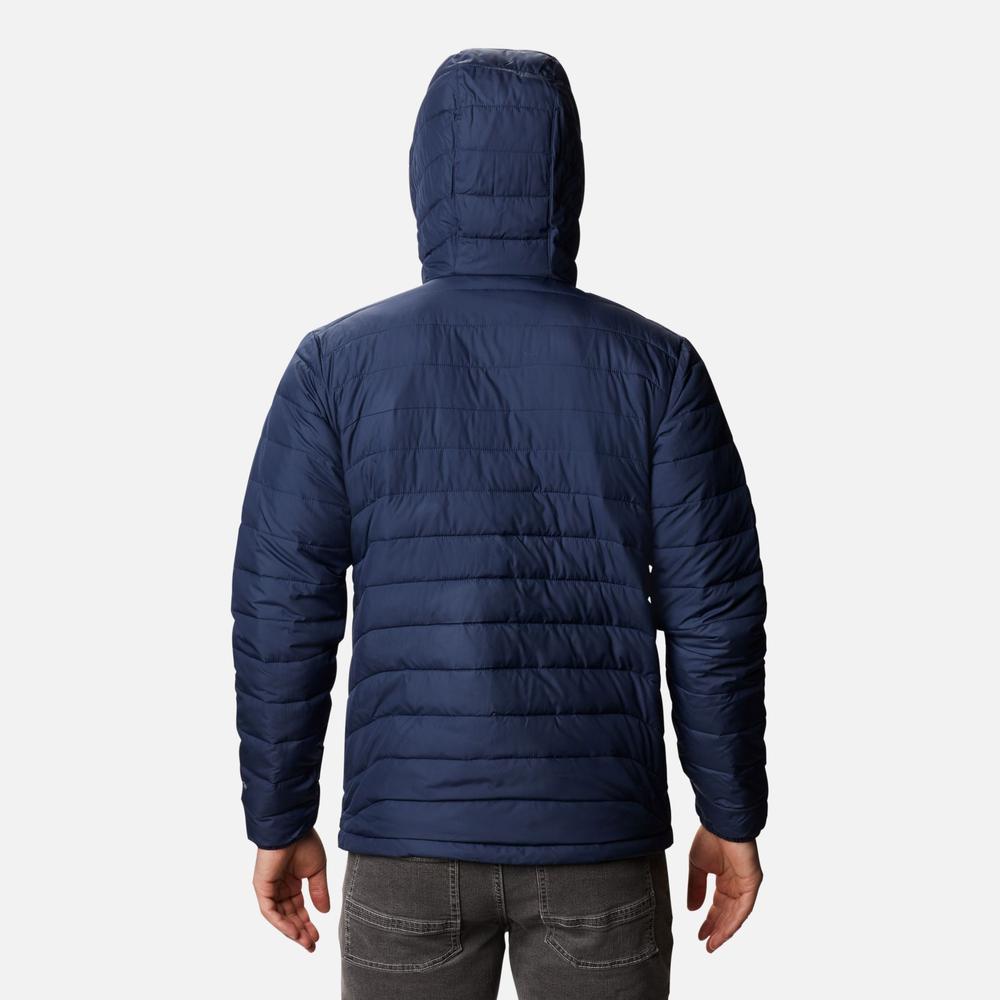 Kurtka Columbia Powder Lite Hooded Insulated 1693931465 - granatowa