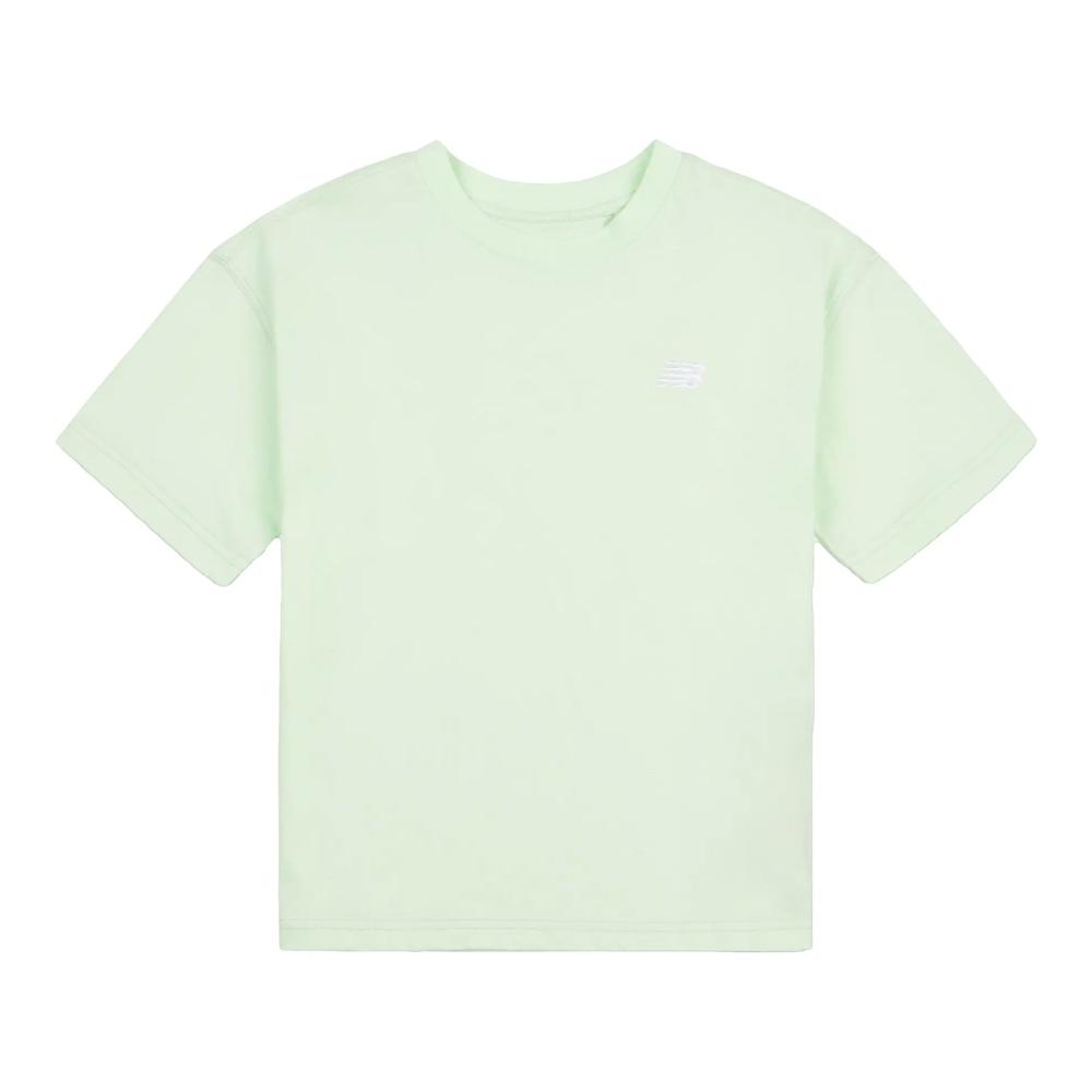 Koszulka dziecięca New Balance LAKG0001MEW - miętowa