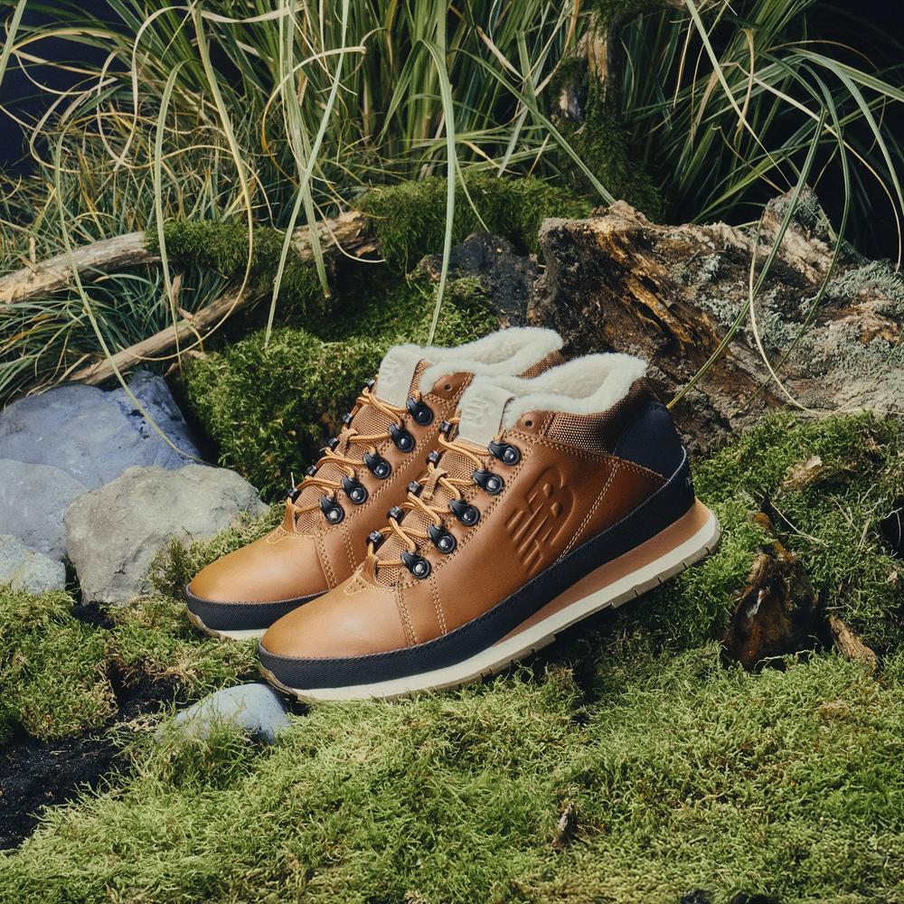 Buty New Balance H754LFT - brązowe