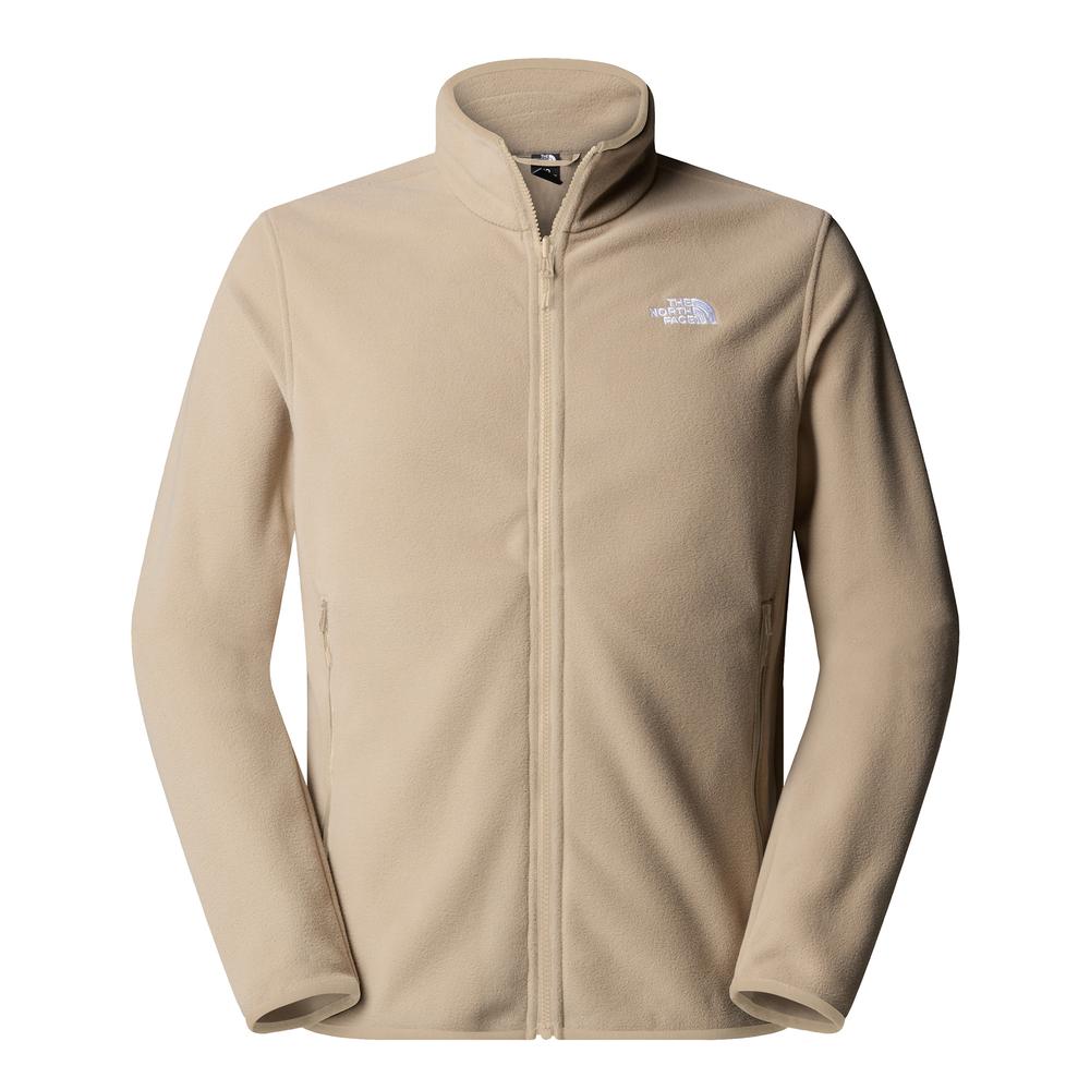 Bluza męska The North Face Glacier Full-Zip Fleece 0A8D0RBOX1 - beżowa