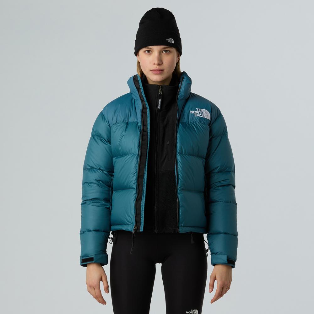 Kurtka damska The North Face 1996 Retro Nuptse 0A3XEOBQ51 - niebieska