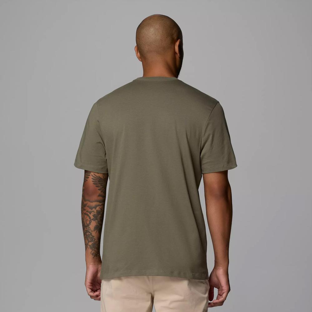 Koszulka męska Columbia CSC Basic Logo 2155001397 - zielona