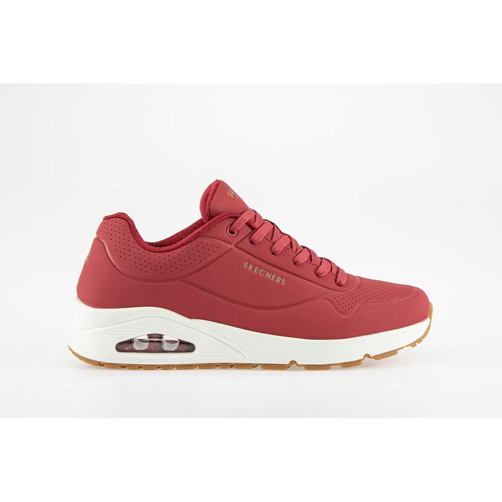 Buty Skechers Uno Stand on Air 52458DKRD - czerwone