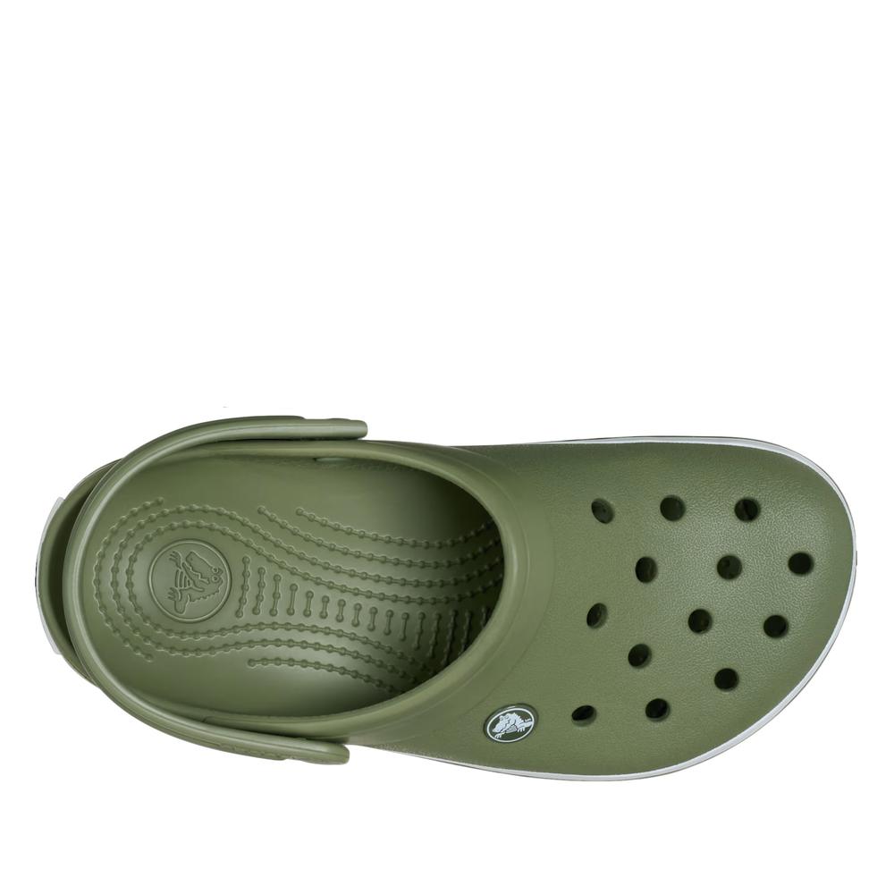 Klapki męskie Crocs Crocband 11016-3BX - zielone