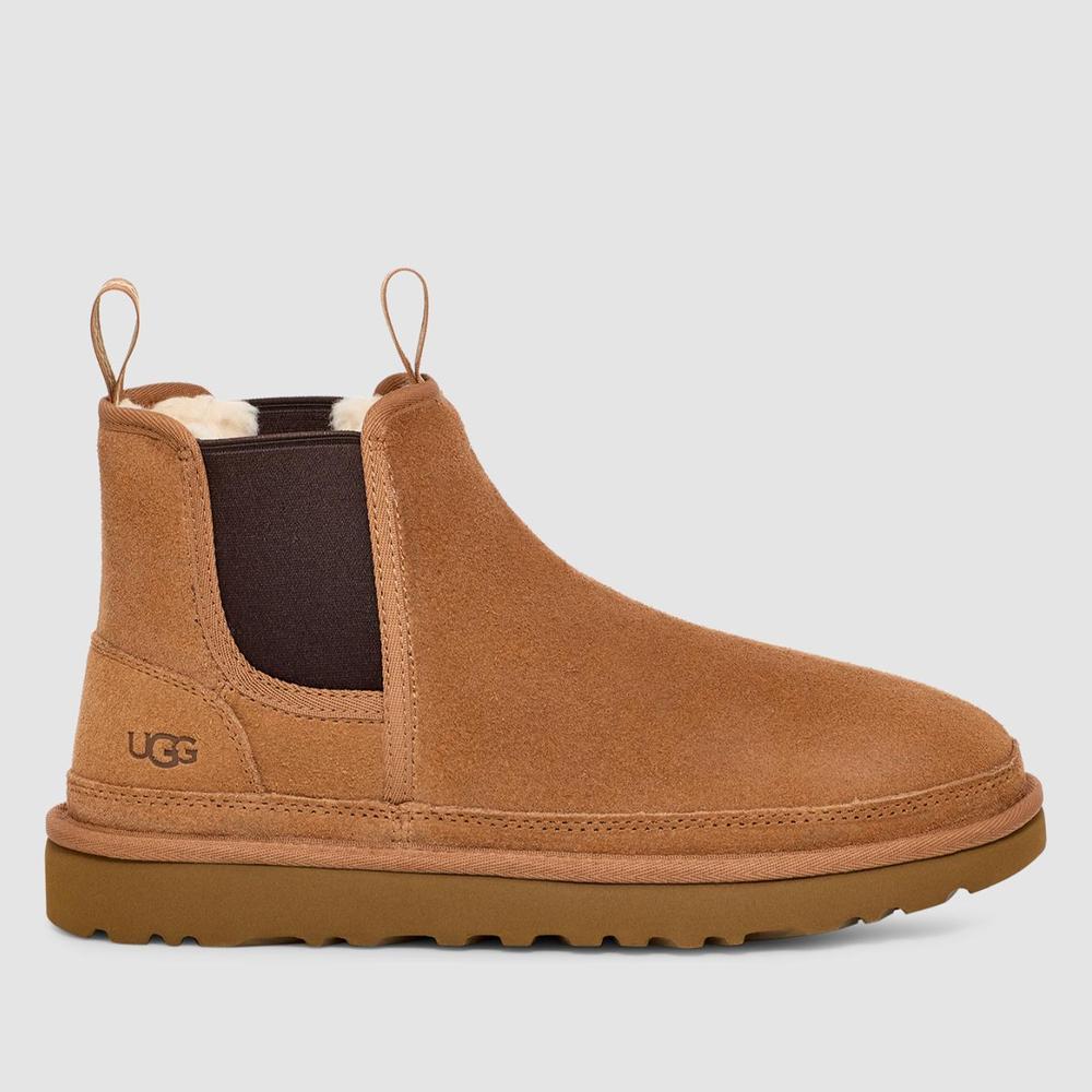 Buty męskie UGG Neumel Chelsea 1121644-CHE - brązowe