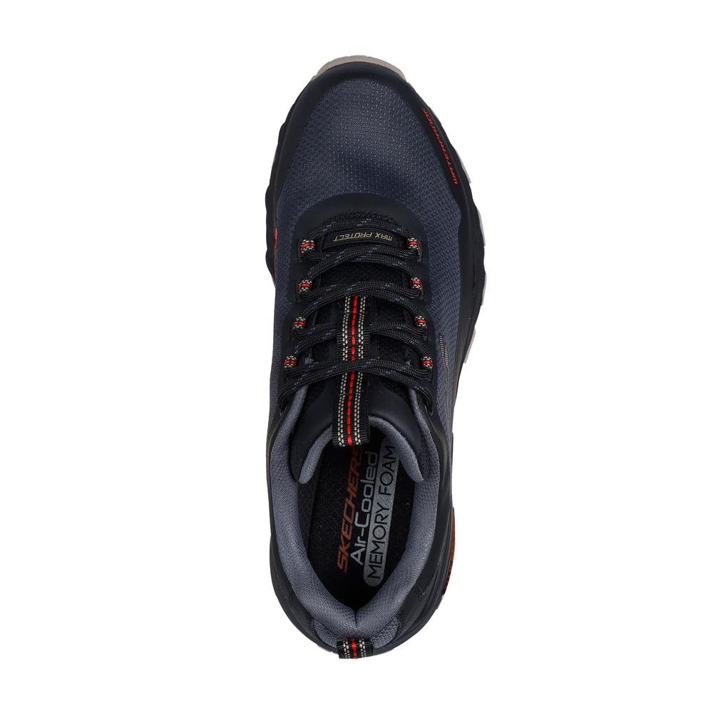 Buty męskie Skechers Max Protect Fast Track 237304BKMT - granatowe