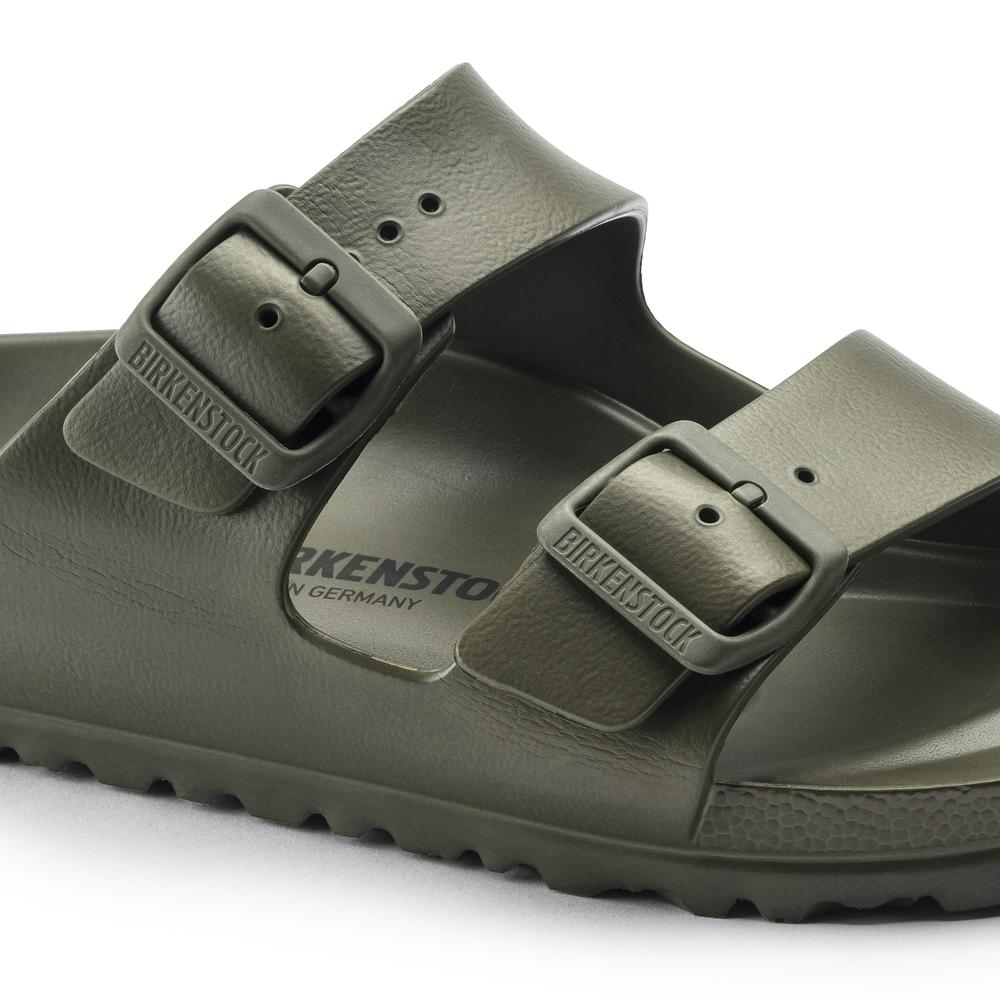 Klapki męskie Birkenstock Arizona Eva 1019094 - zielone