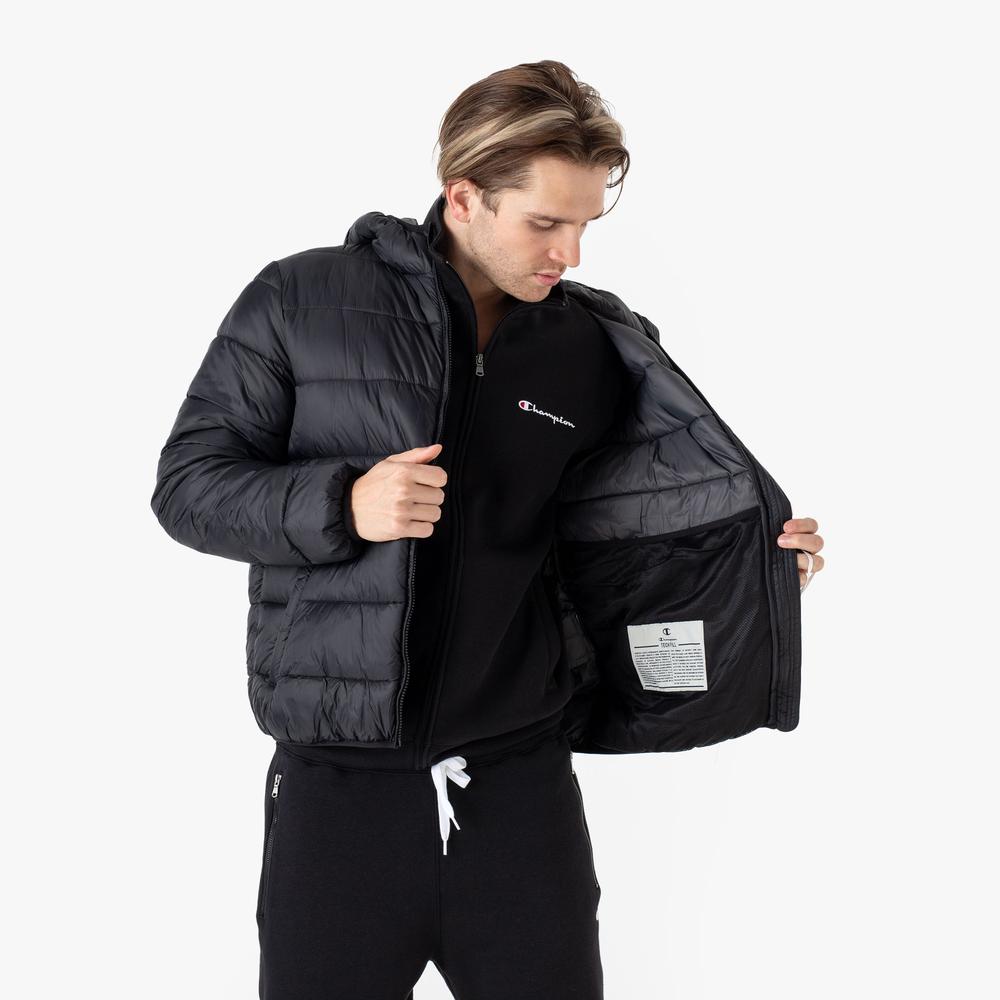 Kurtka Champion Hooded 219187-KK001 - czarna