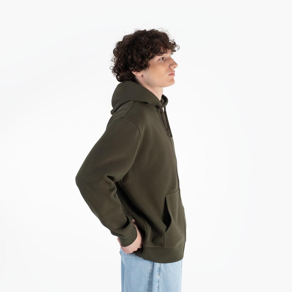 Bluza Champion Full Zip Hoodie 220276-GS508 - zielona