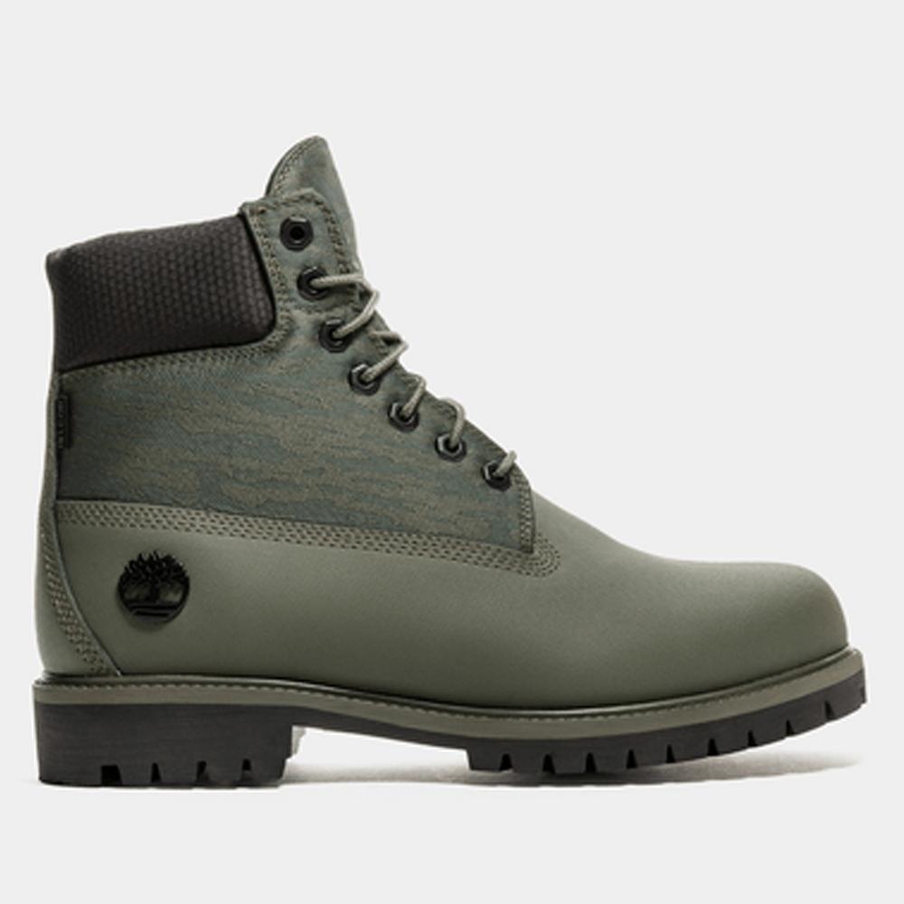 Buty męskie Timberland Premium 6 Inch Boot TB0A6EASEXS1 - zielone
