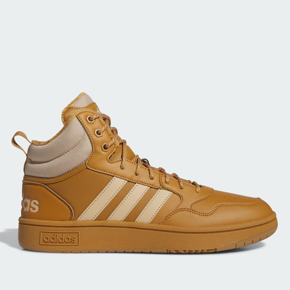 Buty adidas Hoops 3.0 Mid Lifestyle Basketball Classic IF2636 - brązowe