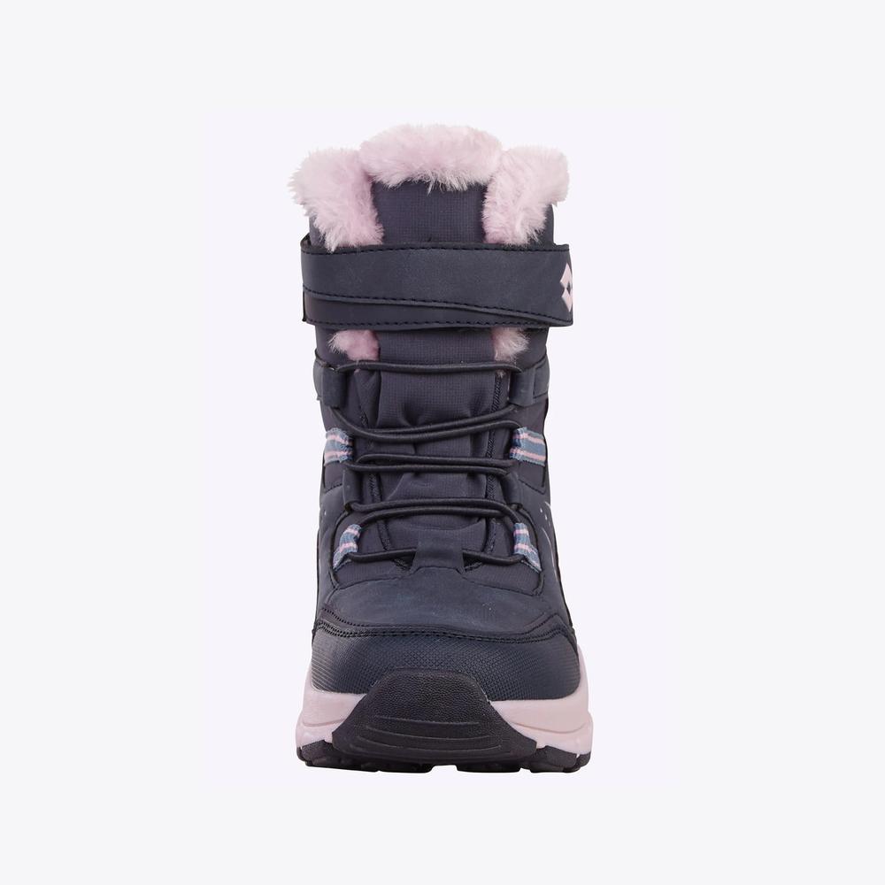 Buty dziecięce Lotto Nizina Tex 2600370K-5948 - granatowe