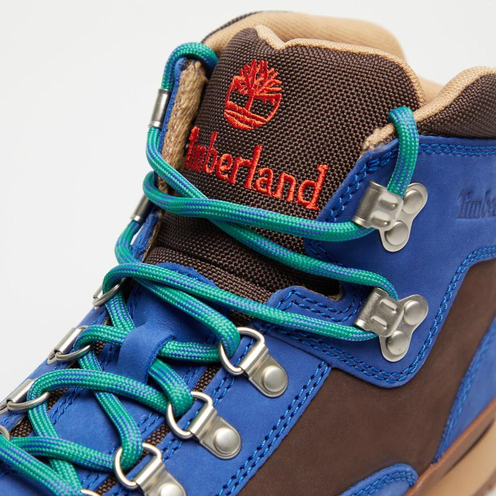 Buty męskie Timberland Euro Hiker Mid Lace TB0A2PUSELD1 - niebieskie