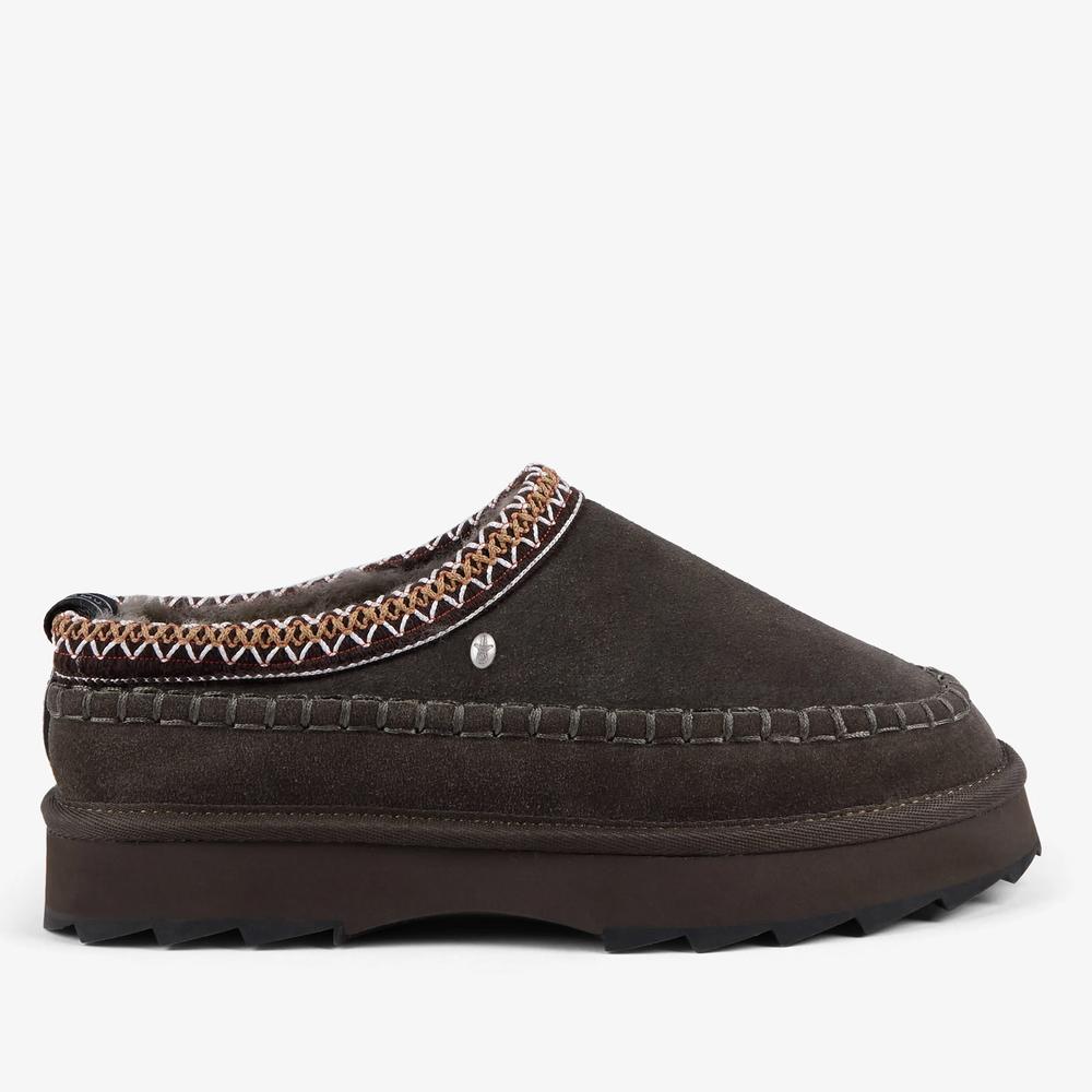 Buty damskie Emu Australia Sharky Adventure Scuff W13239OLID - zielone